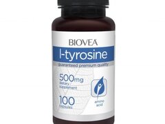 Biovea L-Tyrosine 500mg 100 Capsule (L-Tirozina)